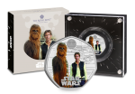 UK Star Wars Han Solo & Chewbacca Silver 50p