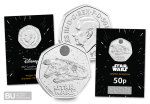 2024 UK Star Wars Millennium Falcon BU 50p