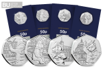 Paddington with the Queen CERTIFIED BU 50p Set