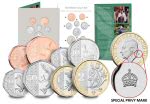 UK’s New Coinage: 2023 Official BU Presentation Pack