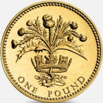Circulation £1 Coin: Thistle and royal diadem
