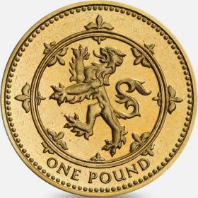 Circulation £1 Coin: Lion Rampant