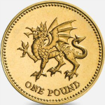 Circulation £1 Coin: Dragon passant