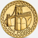 Circulation £1 Coin: 2005 Menai Bridge