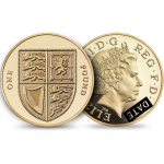 Circulation £1 Coin: Shield of the Royal Arms