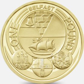 Circulation £1 Coin: 2010 Capital cities badges Belfast