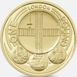 Circulation £1 Coin: 2010 Capital cities badges London