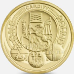 Circulation £1 Coin: 2011 Capital cities badges Cardiff