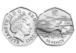 Circulation 50p Coin: 2011 London 2012 Olympic Aquatics