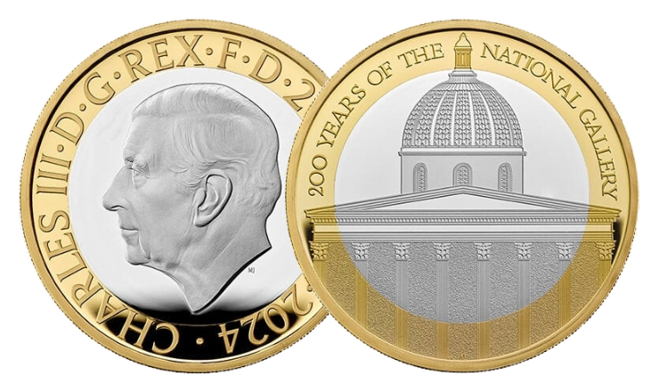 2024 National Gallery Brilliant Uncirculated £2 Coin