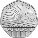 2000 Public Libraries 50p [Circulated]