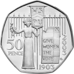 2003 Womens Social and Political Union 50p [Circulated]