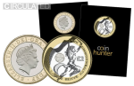 2002 Commonwealth Games - Scotland £2 Coin [Circulated - Coin Hunter card]
