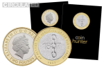 2007 Slave Trade £2 Coin [Circulated - Coin Hunter card]