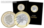 2008 London Olympic Centenary £2 Coin [Circulated - Coin Hunter card]