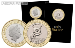 2014 First World War Centenary £2 Coin [Circulated - Coin Hunter card]