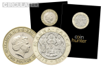 2015 Magna Carta £2 Coin [Circulated - Coin Hunter card]