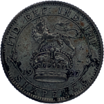 1927 George V Silver Sixpence