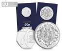 2022 Platinum Jubilee BU 50p & £5 Pair