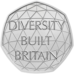 2020 Diversity built Britain 50p [Uncirculated]