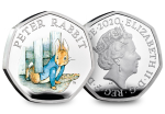 UK 2020 Peter Rabbit 50p Silver Proof Coin