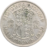 1939 Half Crown King George VI