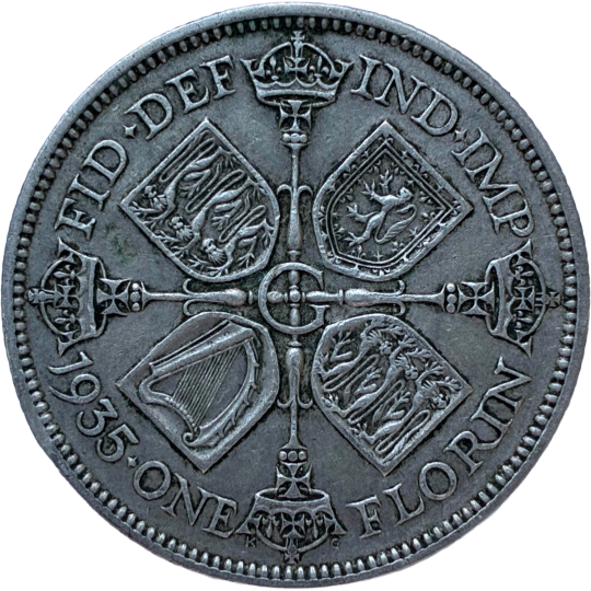 1935 Florin King George V