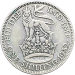 1932 Shilling King George V