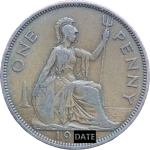 Pre-Decimal George VI Penny 1937-40 1944-49