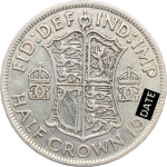 Pre-Decimal George VI Half Crown 1947 - 1951