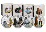 UK Star Wars Silver Proof 50p Bundle (4 coins)